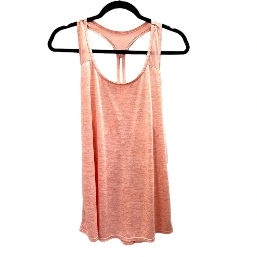Layer 8 Women's Quick Dry Salmon Cool Mesh Racerback Size L NWT